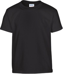 Gildan GI5000B - HEAVY COTTON YOUTH T-SHIRT Camiseta Manga Corta Niño Negro