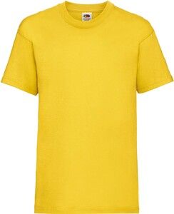 Fruit of the Loom SC221B - Camiseta de Algodón Niño (61-033-0) Sunflower Yellow