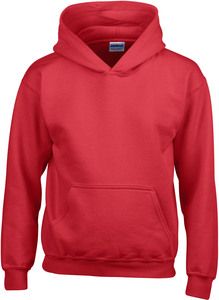 Gildan GI18500B - Sudadera Con Capucha Heavy Blend Youth Rojo