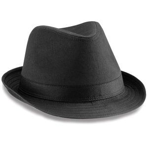 Beechfield B630 - Sombrero Fedora Negro