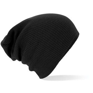 Beechfield B461 - Gorro Slouch (Flexible) Negro