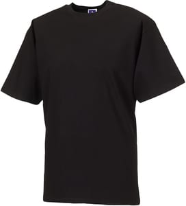 Russell RUZT215 - Camiseta clásica de peso pesado Negro