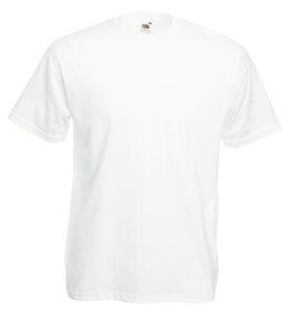 Fruit of the Loom SC221 - Camiseta Valueweight (61-036-0) Blanco