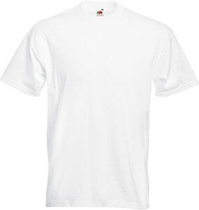 Fruit of the Loom SC61044 - Camiseta Super Premium (61-044-0) Blanco