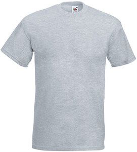 Fruit of the Loom SC61044 - Camiseta Super Premium (61-044-0) Gris mezcla