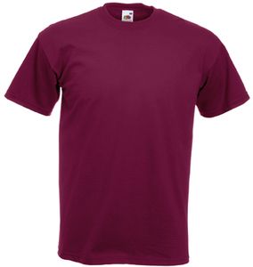 Fruit of the Loom SC61044 - Camiseta Super Premium (61-044-0) Wine