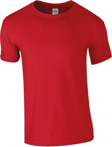 Gildan GI6400 - Camiseta de Algodón Gildan - Softstyle  Rojo