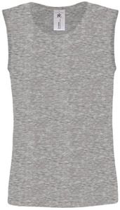 B&C CG155 - Camiseta Sin Mangas Athletic Move Sport Grey