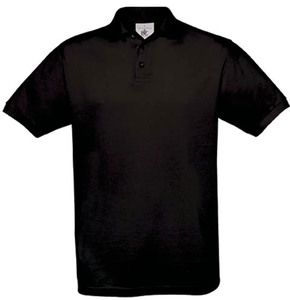 B&C CGSAF - Camiseta Polo Safran Negro