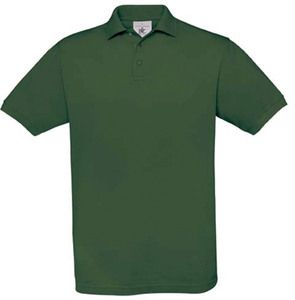 B&C CGSAF - Camiseta Polo Safran Verde botella