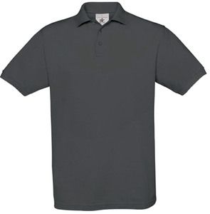B&C CGSAF - Camiseta Polo Safran Gris oscuro