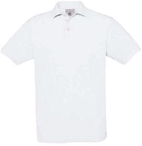 B&C CGSAF - Camiseta Polo Safran Blanco