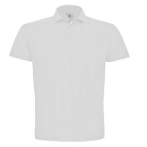 B&C CGPUI10 - Polo Manga Corta ID.001 Blanco