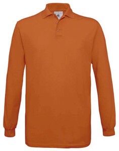 B&C CGSAFML - Polo En Manga Larga Safran LSL Pumpkin Orange