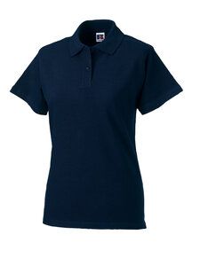 Russell RU569F - Polo Classic Cotton Para Mujeres French marino