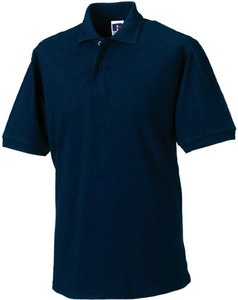 Russell RU599M - Polo Heardwearing Polycotton French marino