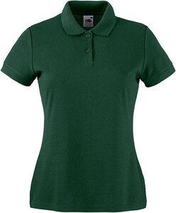 Fruit of the Loom SC63212 - Polo Ladyfit 65/35 (63-212-0) Verde botella