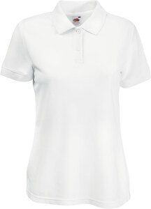 Fruit of the Loom SC63212 - Polo Ladyfit 65/35 (63-212-0) Blanco