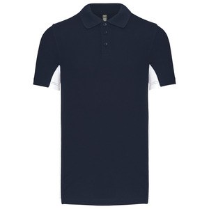 Kariban K232 - FLAG - POLO PIQUÉ BICOLOR Navy/White