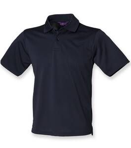 Henbury H475 - Camiseta Polo Coolplus® en Algodón Piqué Marina