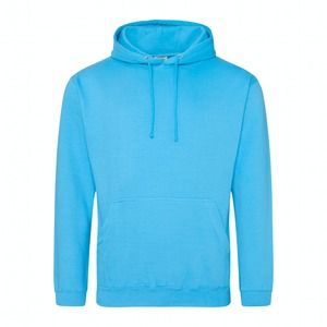 AWDIS JUST HOODS JH001 - SUDADERA CON CAPUCHA azul cielo