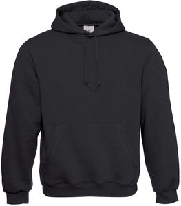 B&C CGWU620 - Sudadera Con Capucha Negro