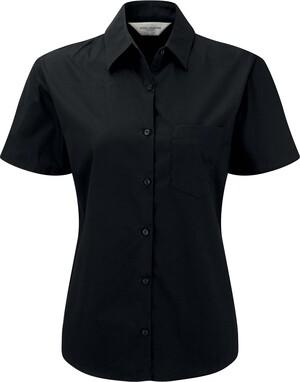 Russell Collection RU937F - Camisa Pure Cotton En Manga Corta PoplÍn