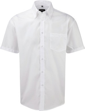 Russell Collection RU957M - Camisa Ultimate Non-Iron En Manga Corta