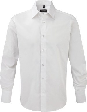 Russell Collection RU946M - Camisa Entallada En Manga Larga