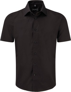 Russell Collection RU947M - Camisa Entallada En Manga Corta