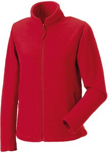 Russell RU8700F - Chaqueta Polar Outdoor Con Cremallera Completa Para Damas Classic Red