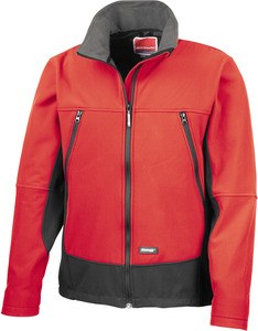 Result R120 - Chaqueta Softshell Activity Rojo / Negro