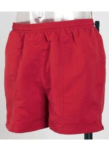 Tombo TL80 - Shorts con forro de malla multiuso Rojo