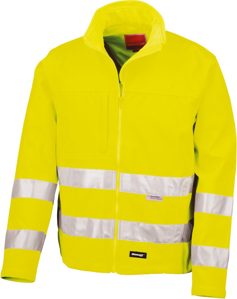 Result R117 - Chaqueta Softsheel De High-Viz