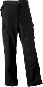 Russell RU015M - Pantalones de servicio pesado Negro