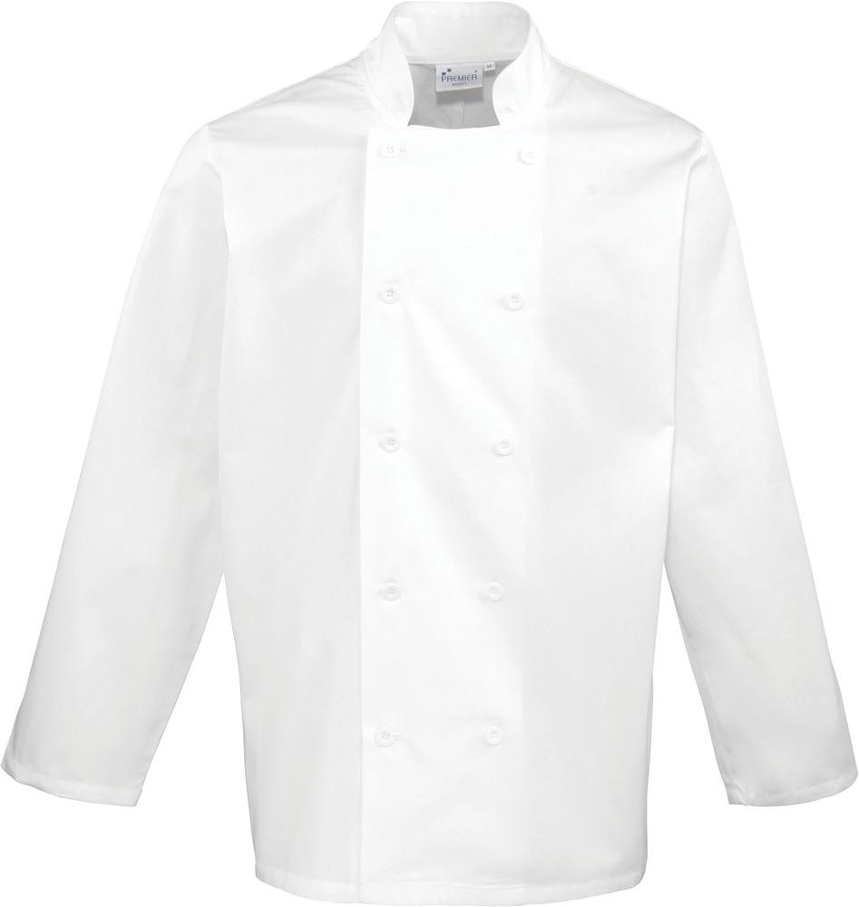 Premier PR657 - Chaqueta de chef de manga larga