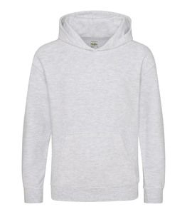 AWDIS JUST HOODS JH01J - Sudadera con capucha para niños Gris mezcla