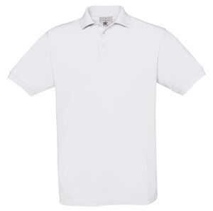 B&C BA301 - Camisa Polo Safran White