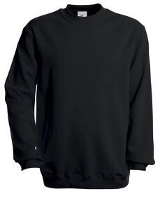 B&C BA401 - Sudadera Set-in Black