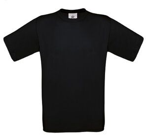 B&C B190B - Camiseta Exact 190 para niños Negro