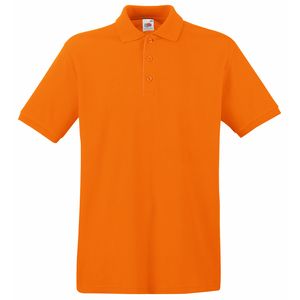 Fruit of the Loom SS255 - Polo Premium Naranja