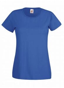 Fruit of the Loom SS050 - Camiseta valueweight para mujer Azul royal