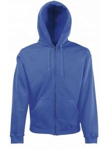 Fruit of the Loom SS222 - Chaqueta sudadera con capucha Classic 80/20 Azul royal