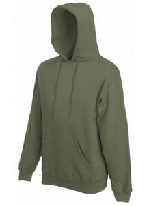 Fruit of the Loom SS224 - Sudadera con capucha Classic 80/20 Classic Olive