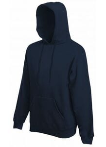 Fruit of the Loom SS224 - Sudadera con capucha Classic 80/20 Deep Navy