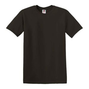 Fruit of the Loom SS030 - Camiseta Valueweight Chocolate