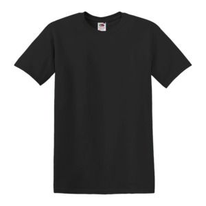 Fruit of the Loom SS044 - Camiseta Algodón Online Premium Black