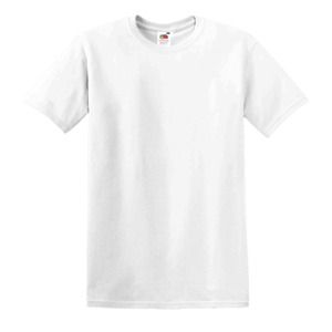 Fruit of the Loom SS044 - Camiseta Algodón Online Premium White