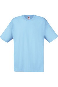 Fruit of the Loom SS048 - Camiseta Manga Corta Hombre Azul Cielo