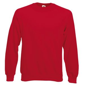 Fruit of the Loom SS270 - Sudadera para Hombres Rojo